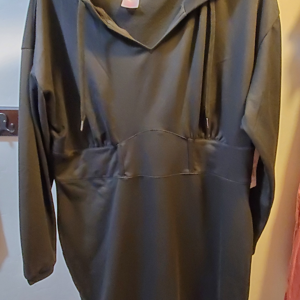 Black Hoodie Dress